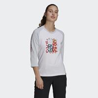 FiveTen Graphics Longsleeve Women white/halo blue