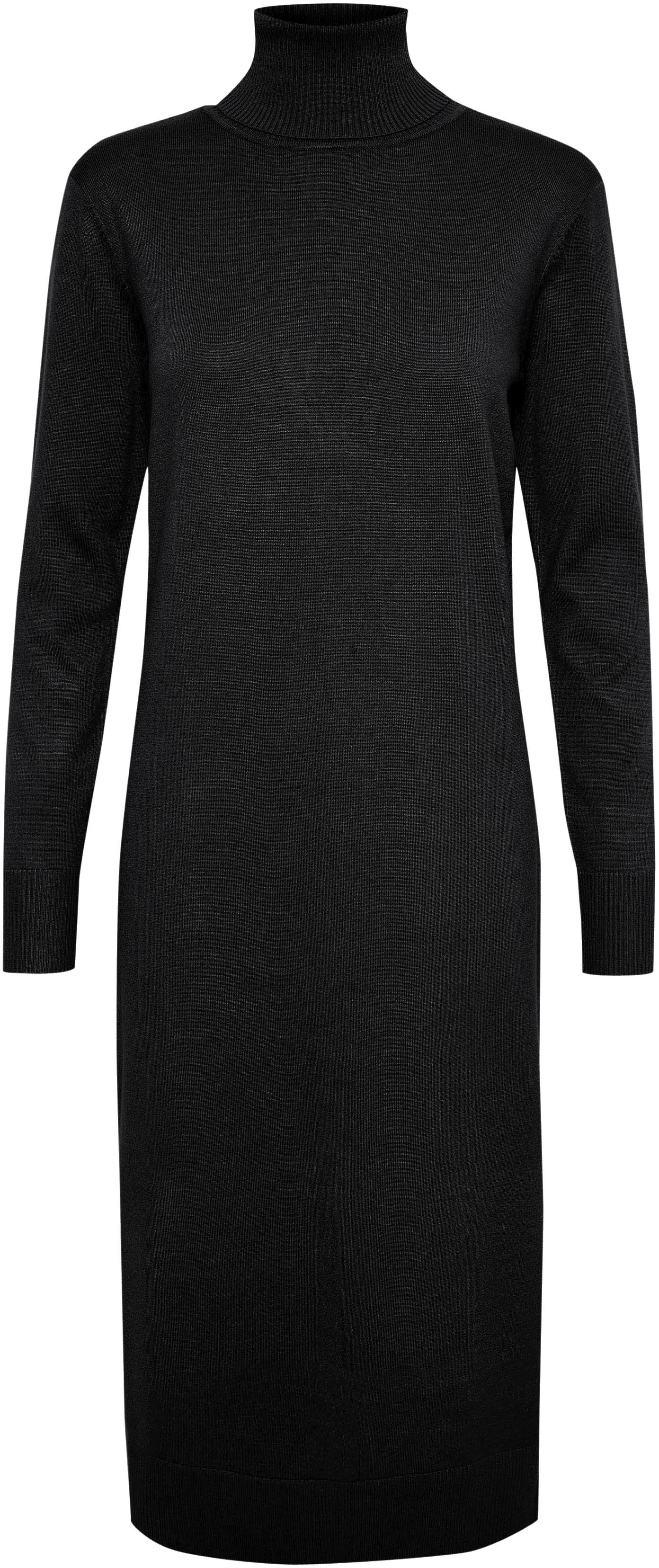 Gebreide jurk met col, model 'Mila'