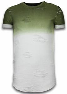 Justing T-shirt Korte Mouw  Flare Effect Long Fi Dual Ed