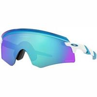 Oakley Encoder White Prizm Sapphire Sunglasses - Poliert Weiß