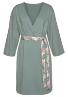 Lascana Kimono, , in uni und Allover-Druck