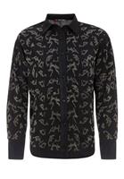 Cipo & Baxx Klassische Bluse mit modischem Allover-Print