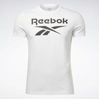 Reebok Männer T-Shirt Ri Big Logo in weiß