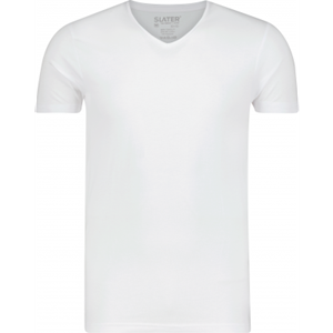 Slater 2-pack The Perfect T-shirt 10+10 V-Hals Wit