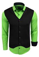 Rusty Neal Shirt met vest set van 2
