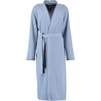 Cawö Home Active Damen Bademantel Kimono Pique 812 - Farbe: sky - 11 S