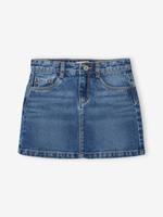 VERTBAUDET Trapezium meisjesrok in jeans stone