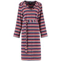 Cawö Damen Bademantel Kapuze RV 4351 - Farbe: multicolor - 12 S