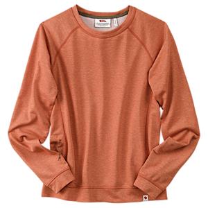 Fjällräven Dames Trui High Coast Lite Sweater W, oranje-rood