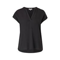 s.Oliver Shirttop »Viskoseshirt mit V-Neck« (1-tlg)