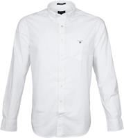 Gant Casual Overhemd Broadcloth Wit