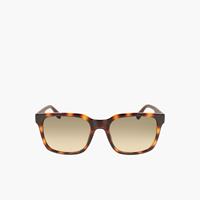 LACOSTE L967S Mannen Zonnebril, Havana transparent