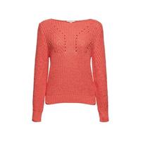 Esprit Collection Pullover Women Pullovers Long Sleeve, coral