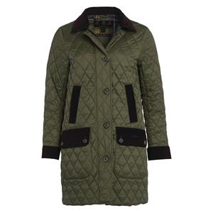 Barbour Damesjas Constable Quilt Olive