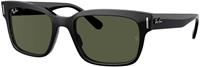 Ray-Ban Zonnebril Jeffrey RB2190 901/31 Zwart G-15 Groen