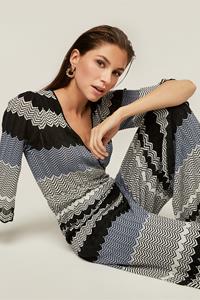 Freebird Florine chevron jumpsuit