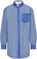 Tommy Hilfiger Dames Oversized Blouse Blauw 