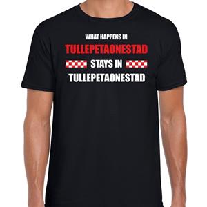 Bellatio Roosendaal / Tullepetaonestad Carnaval verkleed outfit / t-shirt Zwart
