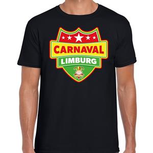 Bellatio Carnaval verkleed t-shirt Limburg - Zwart