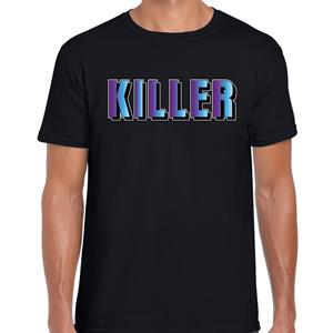 Bellatio Killer t-shirt Zwart