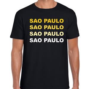 Bellatio Sao Paulo / Braziliaans steden shirt Zwart