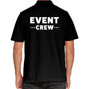Bellatio Event crew poloshirt Zwart