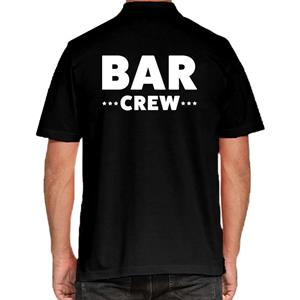 Bellatio Bar crew poloshirt Zwart