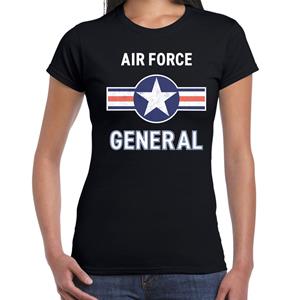 Bellatio Luchtmacht / Air force verkleed t-shirt Zwart