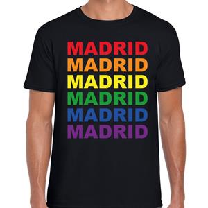 Bellatio Regenboog Madrid gay pride / parade Zwart