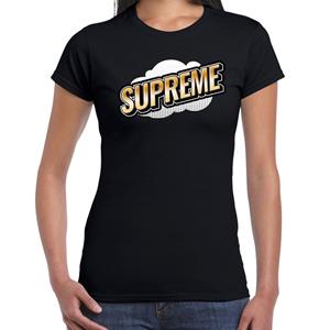 Bellatio Fout Supreme t-shirt in 3D effect Zwart