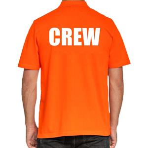 Bellatio Crew poloshirt Oranje