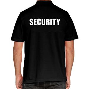 Bellatio Security poloshirt Zwart