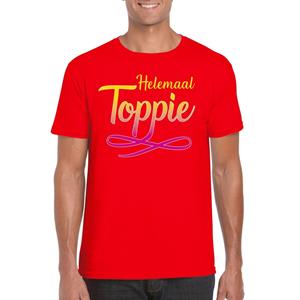 Bellatio Helemaal Toppie t-shirt Rood