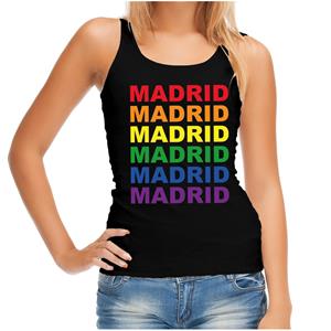 Bellatio Regenboog Madrid gay pride / parade Zwart