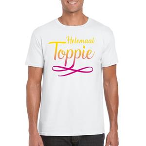 Bellatio Helemaal Toppie t-shirt Wit