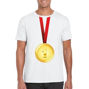 Bellatio Gouden medaille kampioen shirt Wit