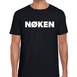 Bellatio Noken t-shirt - Zwart