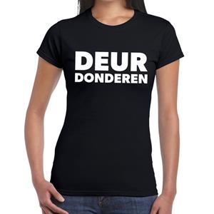 Bellatio Deur donderen t-shirt - Zwart