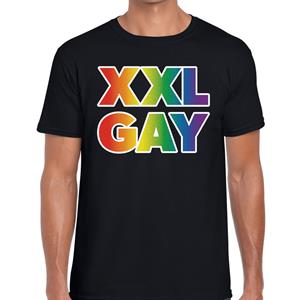 Bellatio Regenboog XXL gay pride / parade Zwart