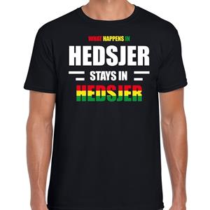 Bellatio Heerlen / Hedsjer Carnaval verkleed outfit / t-shirt Zwart