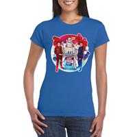Toppers Official Merchandise Blauw Toppers in concert 2019 officieel t-shirt dames - Officiele Toppers in concert merchandise