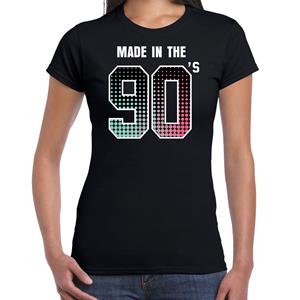 Bellatio Nineties feest t-shirt / shirt made in the 90s - Zwart