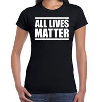 Bellatio All lives matter protest t-shirt Zwart