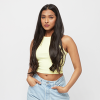 urbanclassics Urban Classics Frauen Top Ladies Cropped Rib in gelb