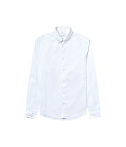 Woodbird Trime l/s shirt 1916-714 white