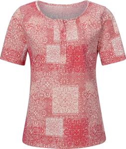 Your Look... for less! Dames Shirt met ronde hals langoustine geprint Größe