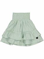 LEVV Meisjes rok - Tica - AOP Mint groen geruit