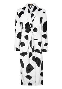 Badrock Badjas dames koeienprint - zacht fleece