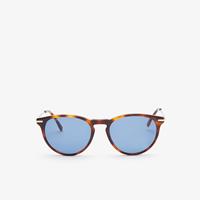 Lacoste Unisex Novak Djokovic Sonnenbrille rund aus Acetat - HAVANA BRN 
