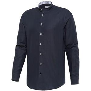 Blue Industry Overhemd Donkerblauw